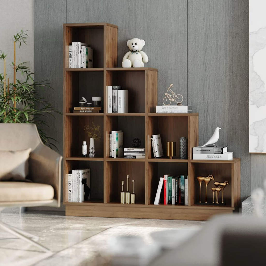 Primrose Book Shelf for Home Library, Y721